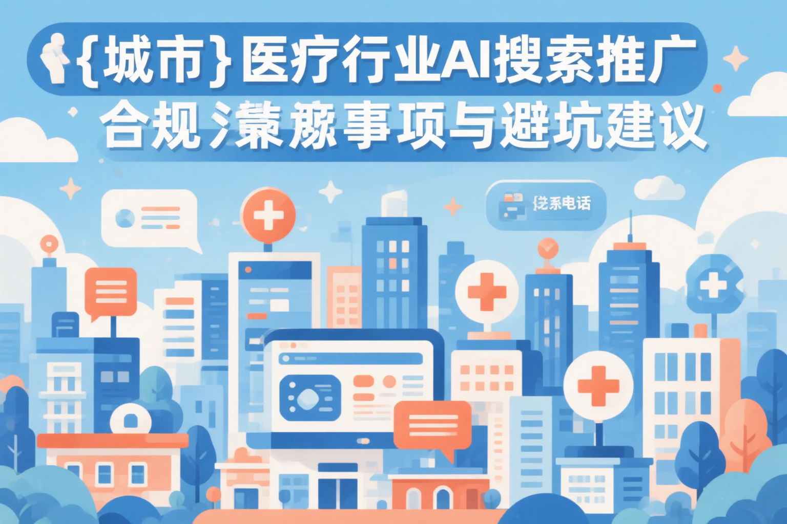 巴音郭楞医疗行业AI搜索推广合规注意事项与避坑建议