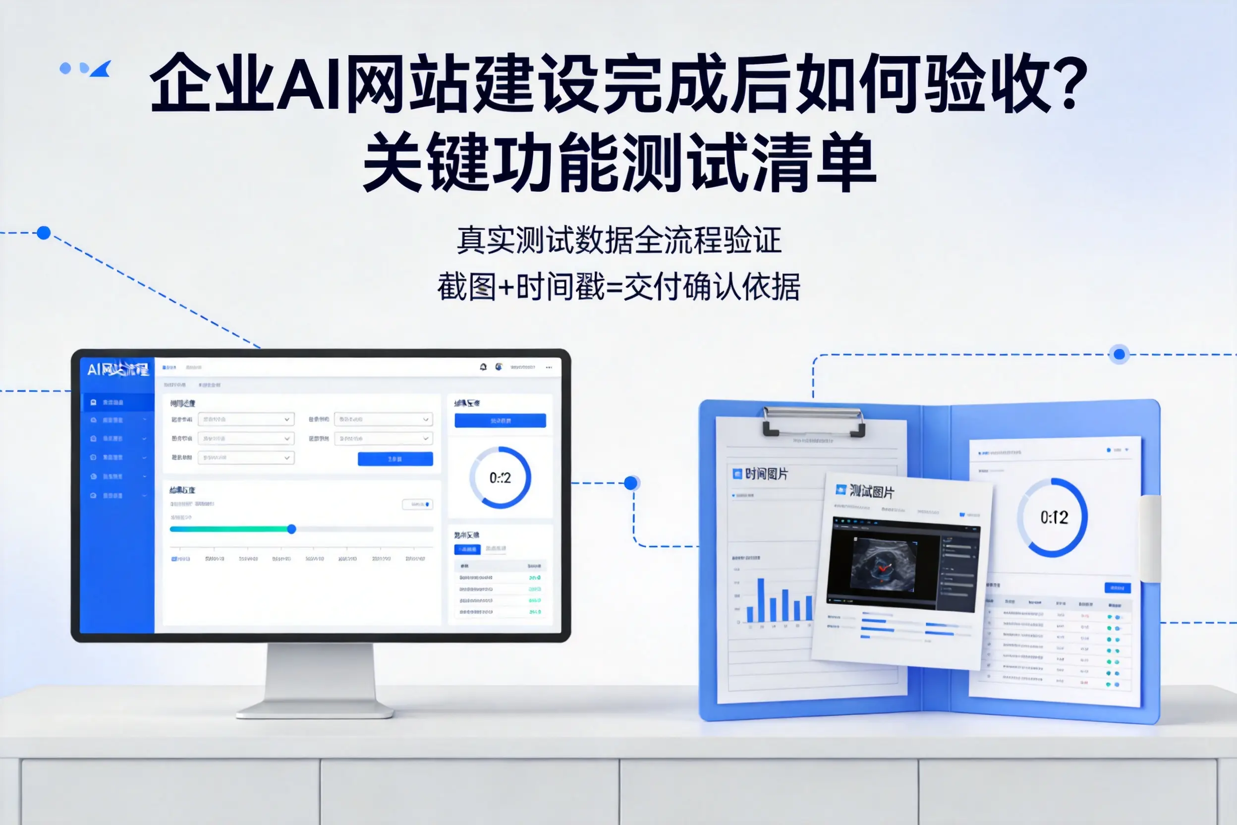 巴音郭楞企业AI网站建设完成后如何验收?关键功能测试清单